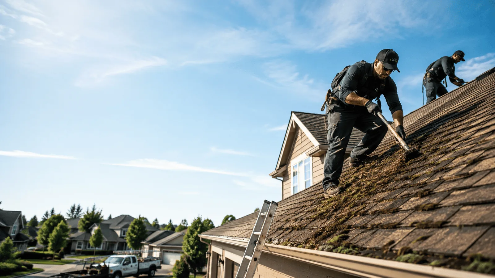 Roof Moss Removal in Rosedale, LA near me